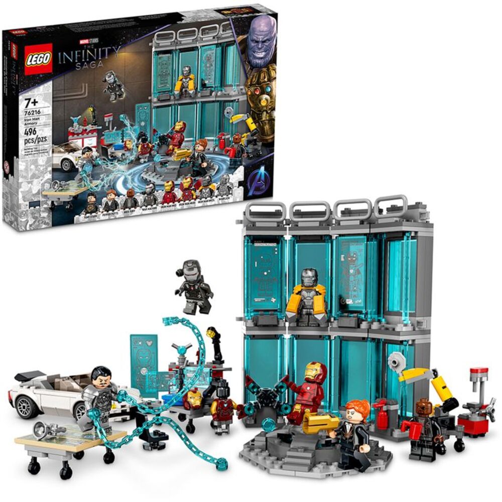 LEGO® Marvel Super Heroes Iron Man Armory 76216  COLLECTIBLES